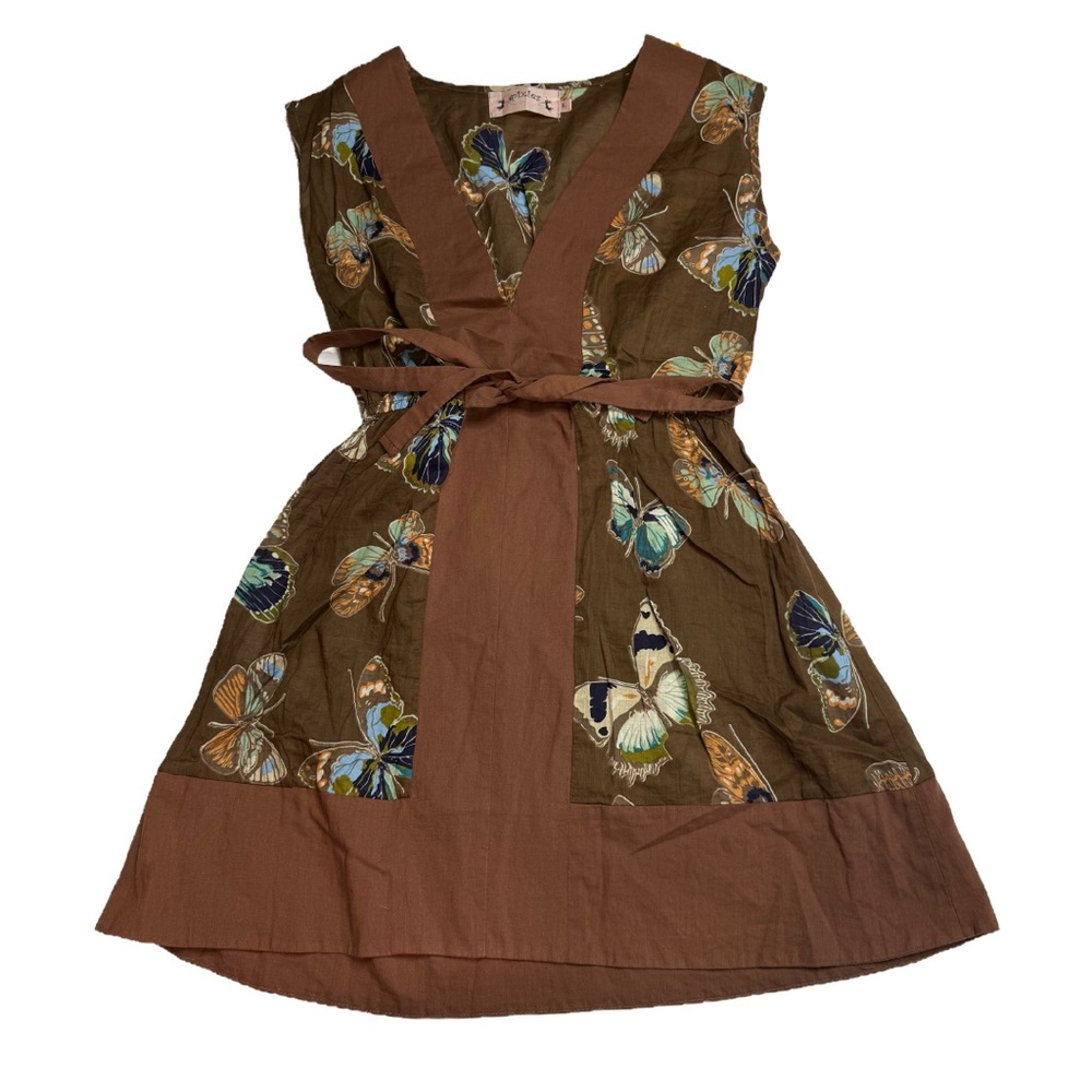 Pixies Butterfly Print Tunic Dress